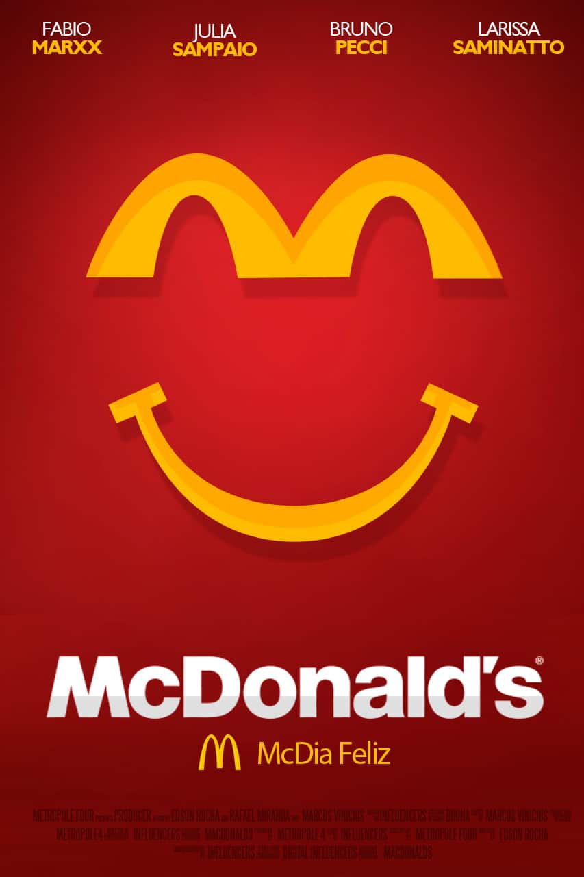 Poster Case Campanha Macdonald's