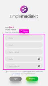 Como acessar o SMK da Metr&oacute;pole 4 : Passo 2 : blog passo2 smk