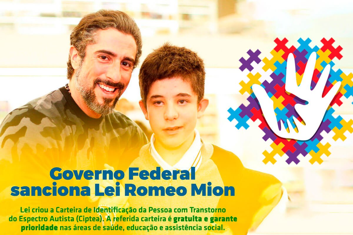 Publicidade da Lei Romeo Mion. Fonte: @Google